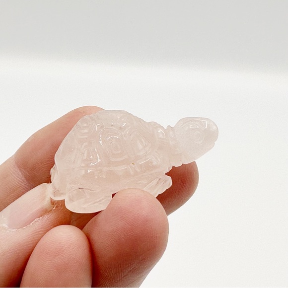 1" Turtle Figurines Hand Carved Choice of Stone - Picture 8 of 12